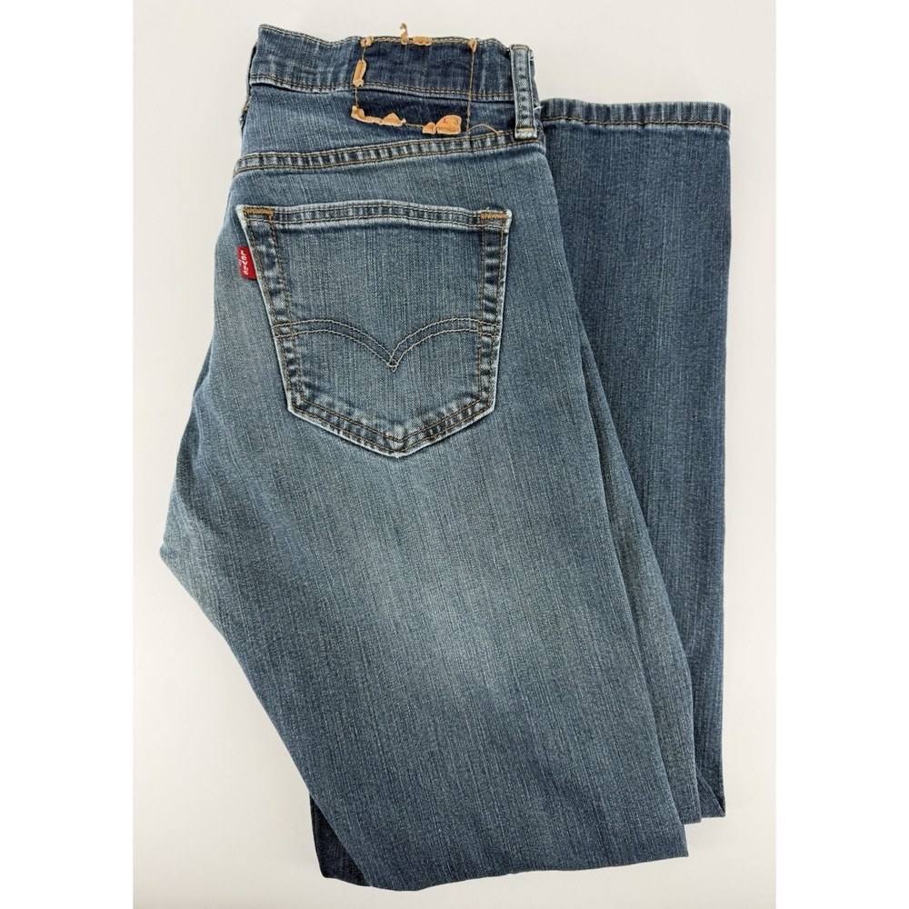 Levis 511 Jeans Mens 30x32 Blue Slim Fit Medium Wash American Denim Pants